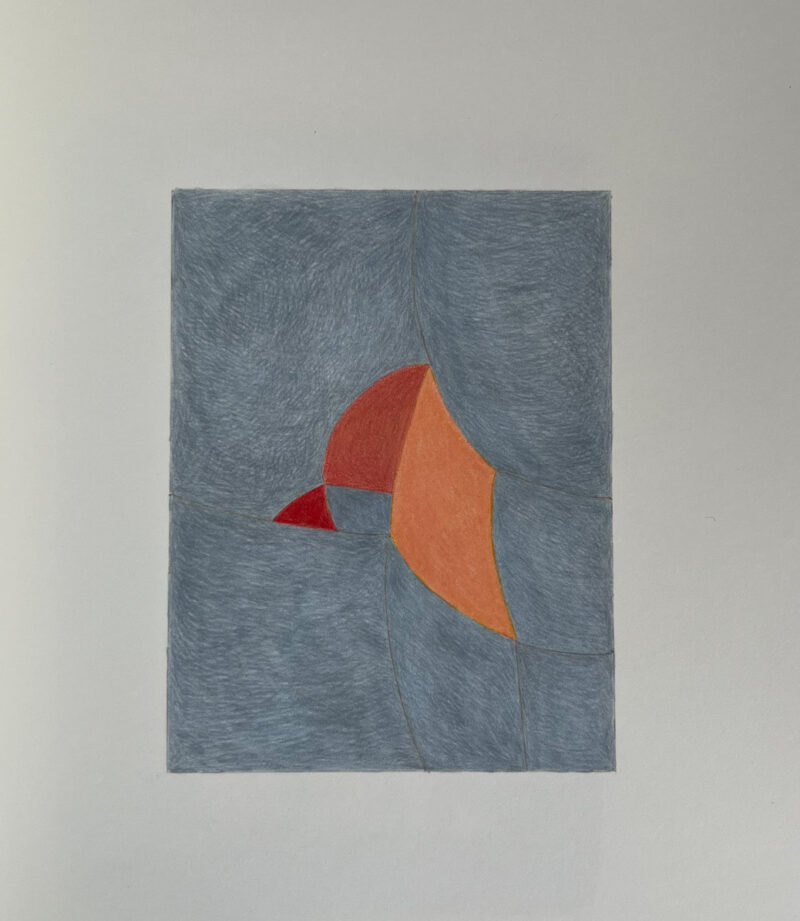 Şule acar acrylic on paper 25x20 cm